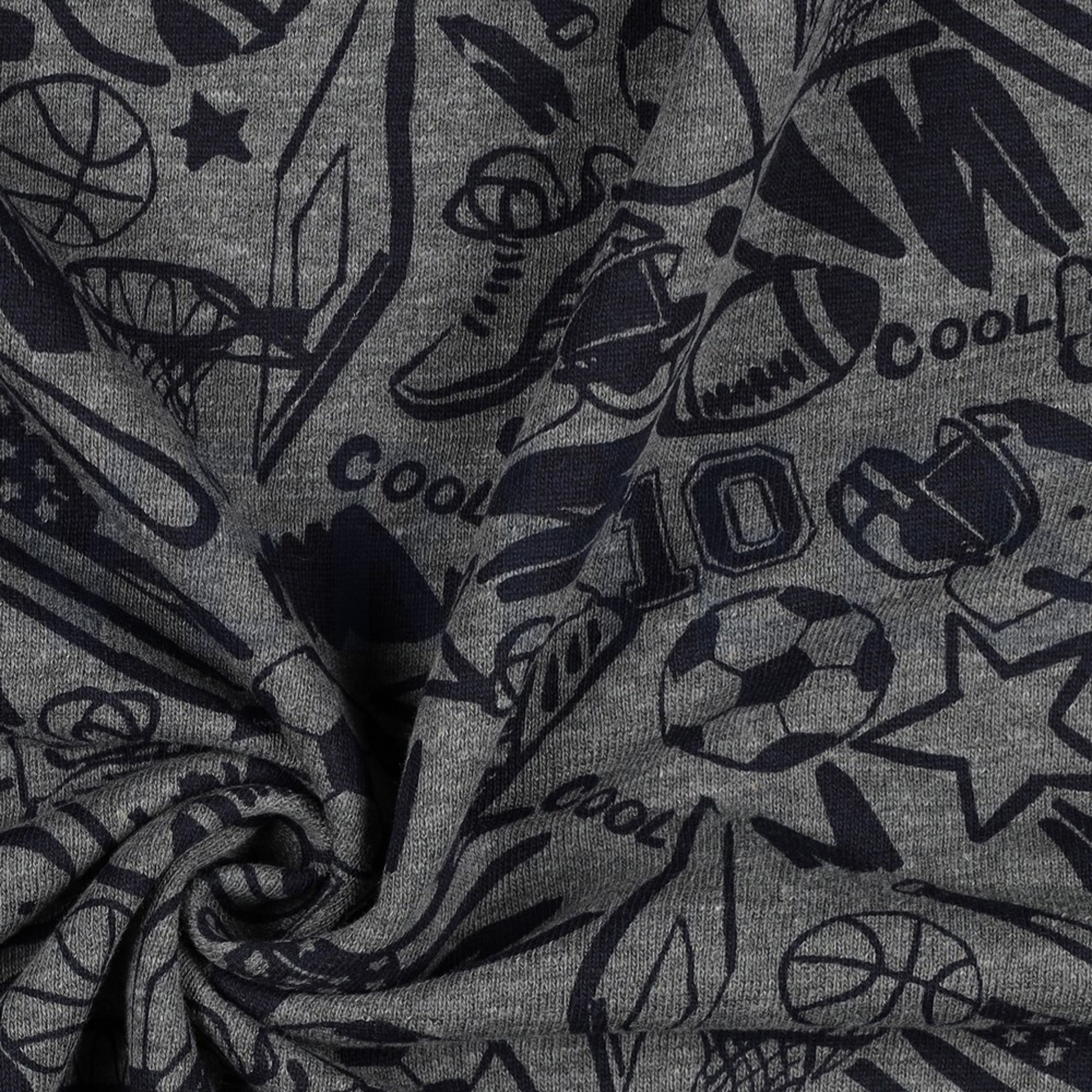 SWEAT MELANGE SPORTS GREY MELANGE (high resolution) #3