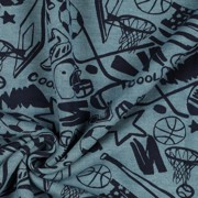 SWEAT MELANGE SPORTS SMOKE BLUE MELANGE (thumbnail) #3
