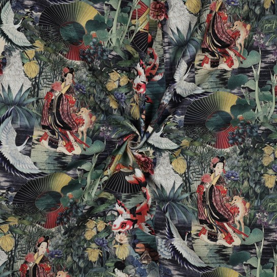 CANVAS DIGITAL ORIENTAL EMERALD #7