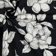 CANVAS DIGITAL FLOWERS BLACK (thumbnail) #3