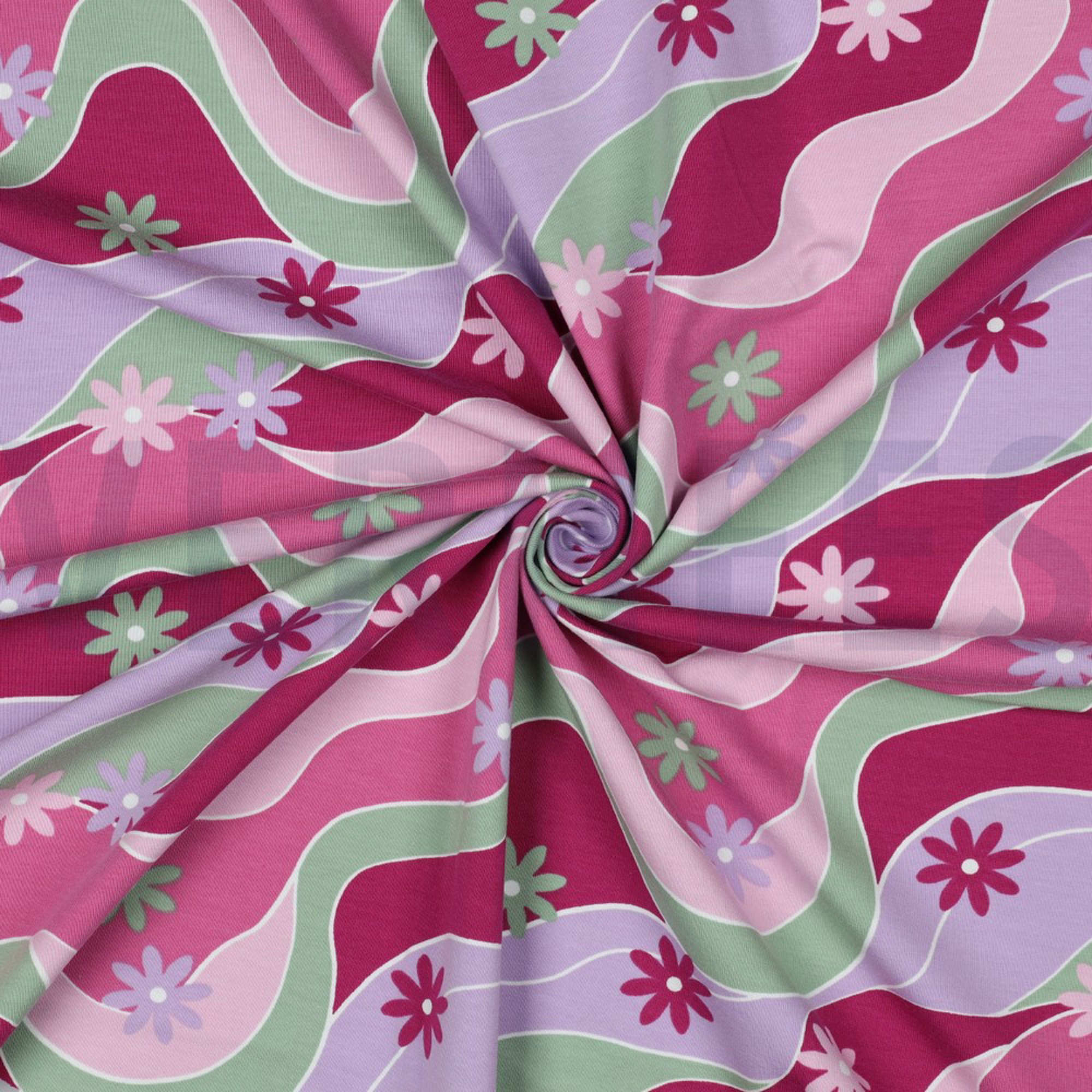 JERSEY FLOWERS PINK (high resolution) #3