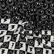 JERSEY HAPPY FACES BLACK (thumbnail) #3