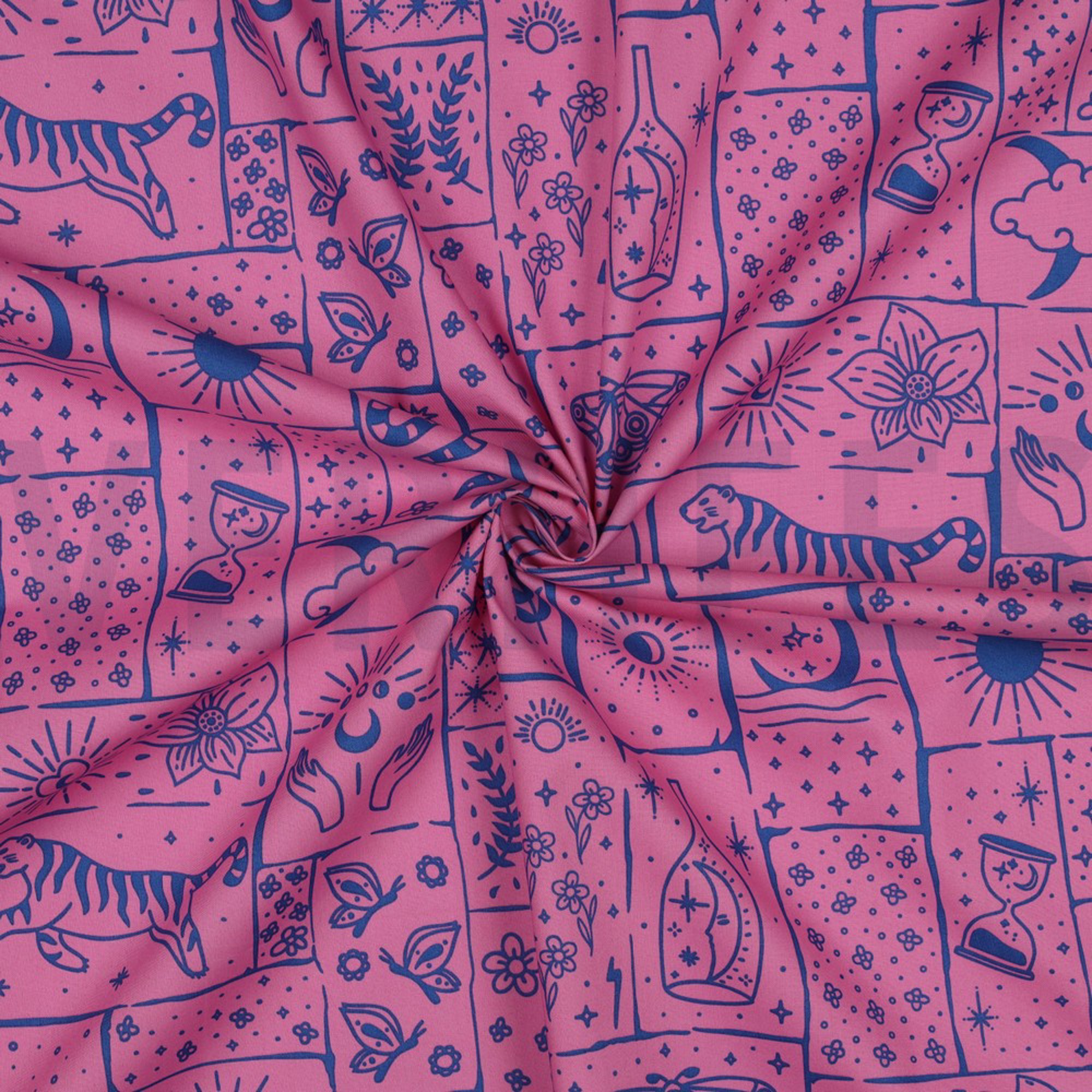 FINE POPLIN BOHO FUCHSIA (high resolution) #3