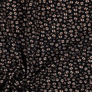 BAMBOO COTTON JERSEY FLOWERS BLACK (thumbnail) #3