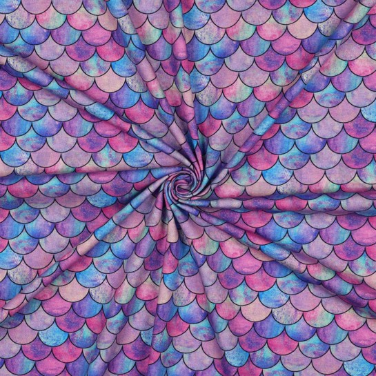 JERSEY DIGITAL MEERJUNGFRAUEN ROSA #7