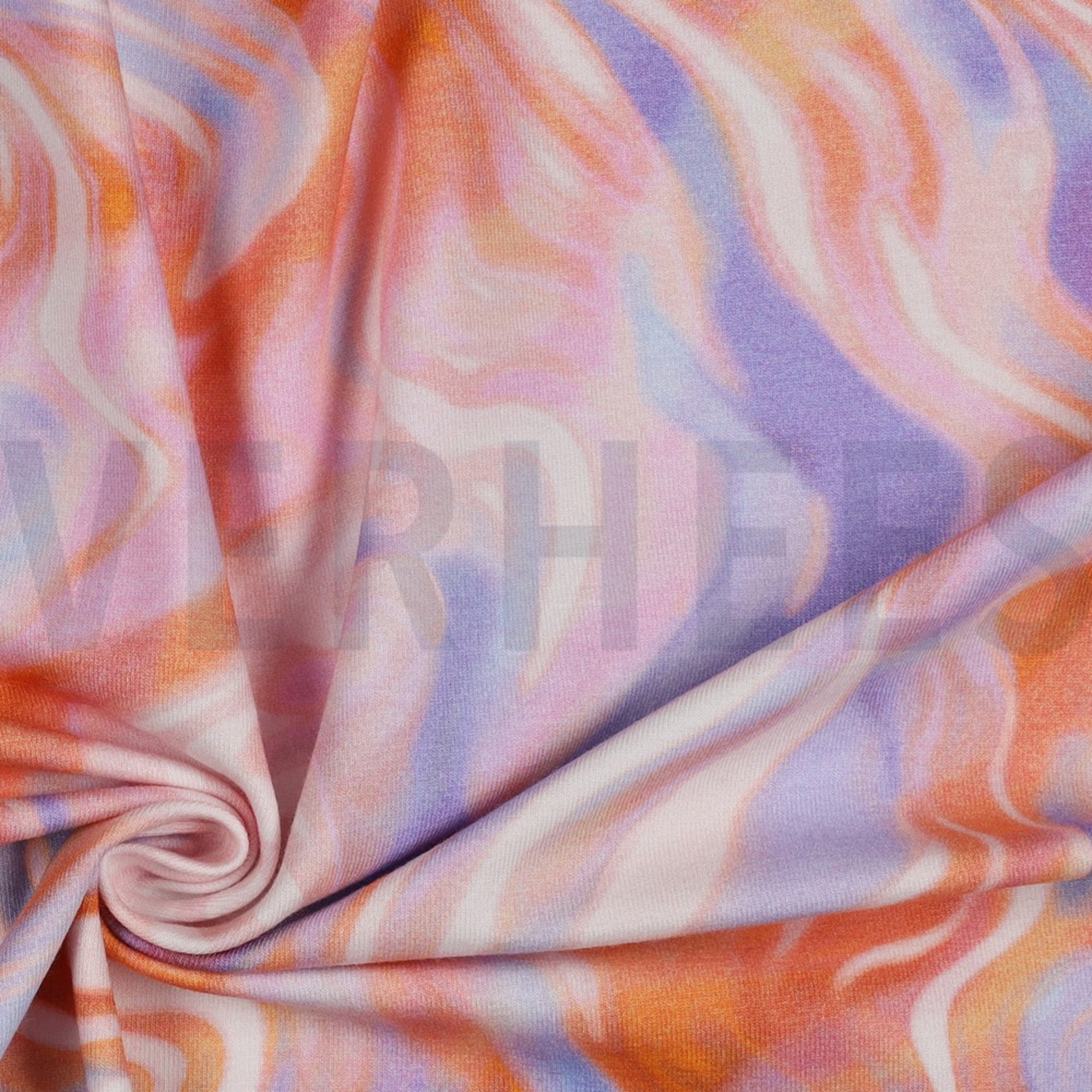 JERSEY DIGITAL MARBLE TANGERINE (high resolution) #3