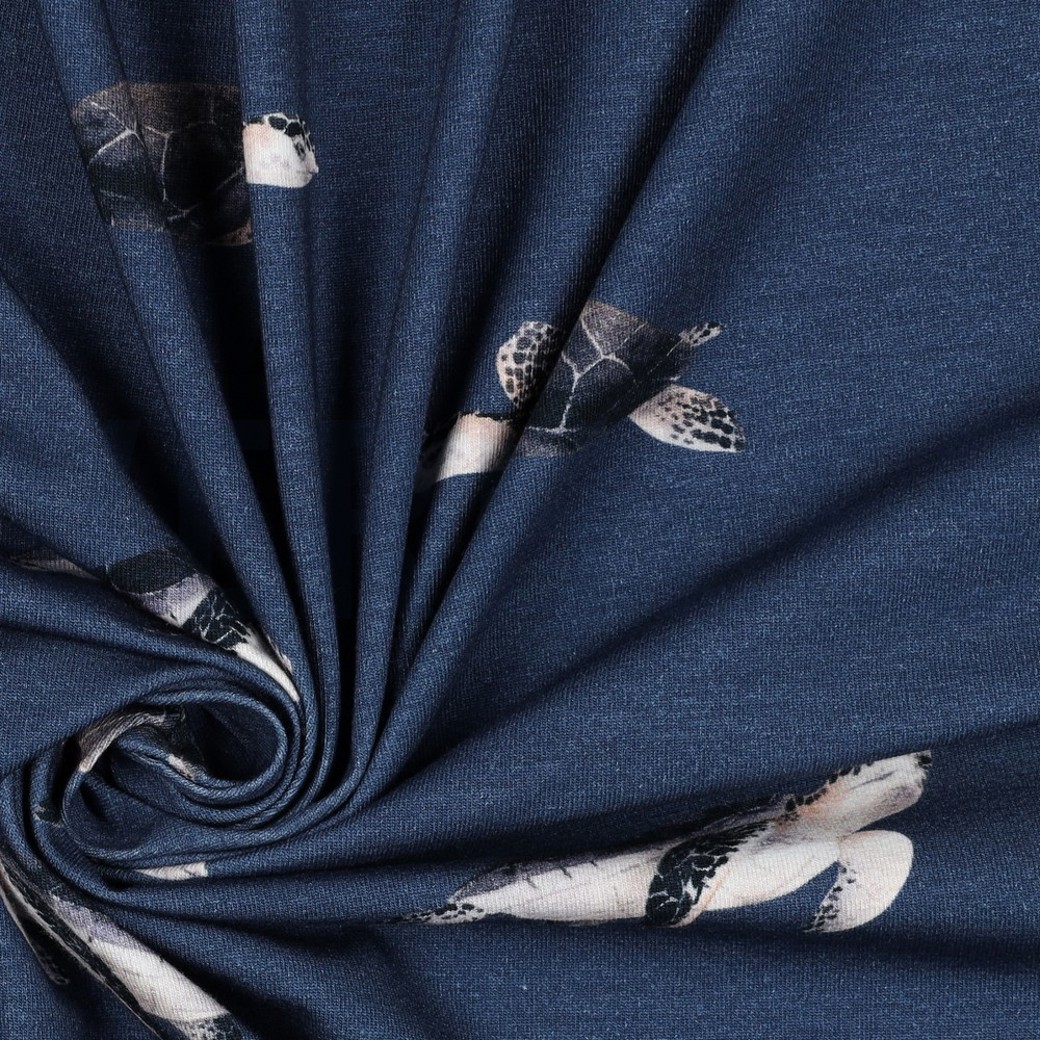 JERSEY DIGITAL TURTLE MIDNIGHT BLUE #3