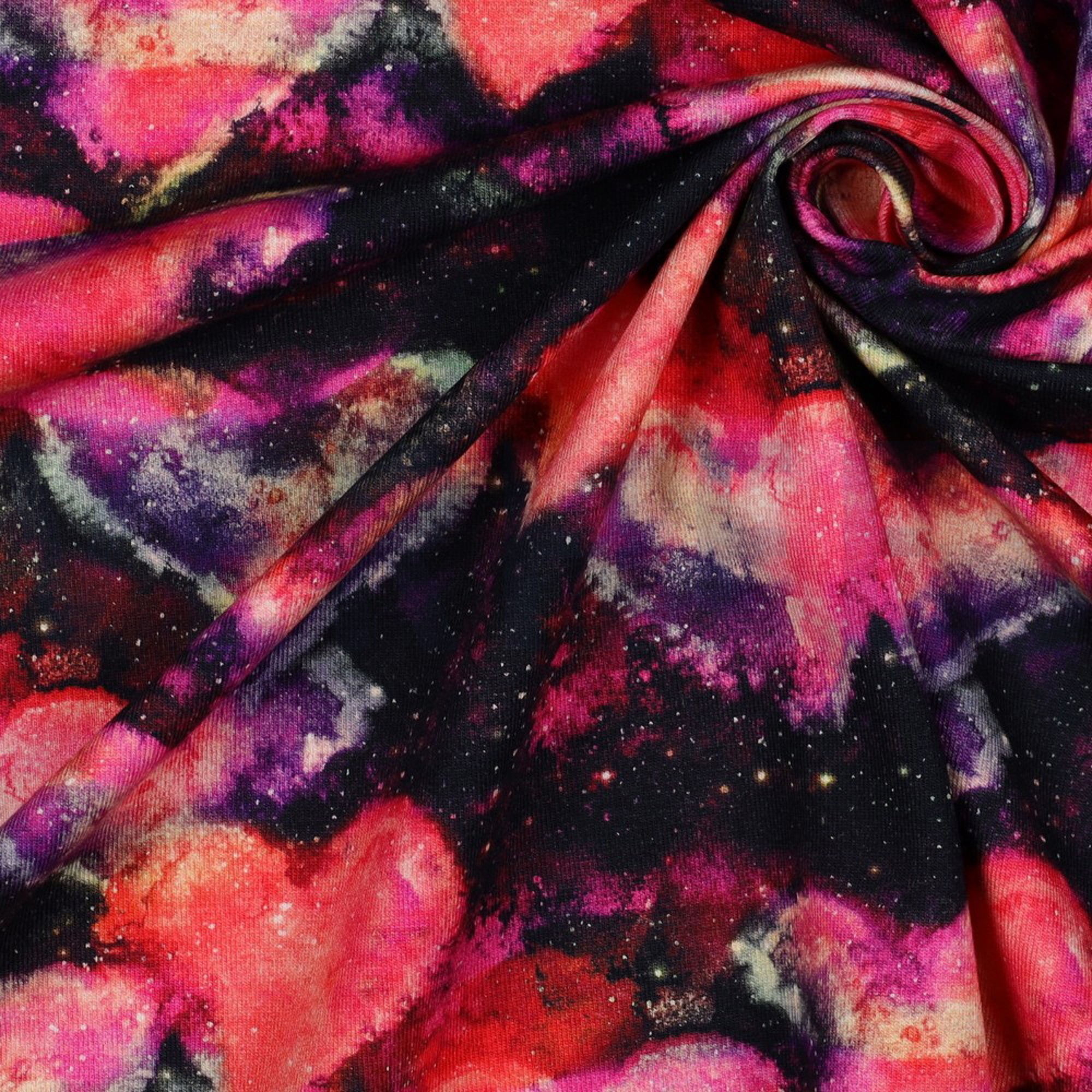 JERSEY DIGITAL NEON HEARTS NAVY / CORAL (high resolution) #3