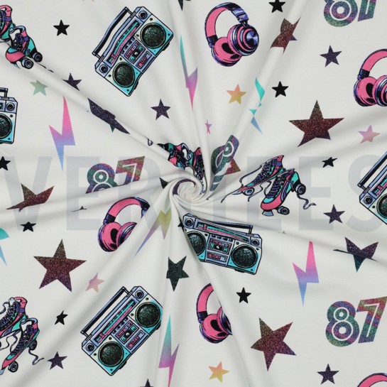 JERSEY DIGITAL ROLLERSKATES GEBROCHEN WEISS #7