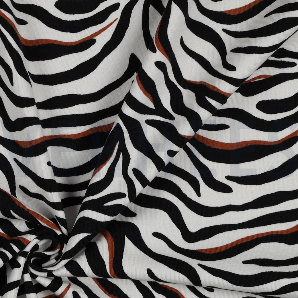 JERSEY ZEBRA ECRU #3