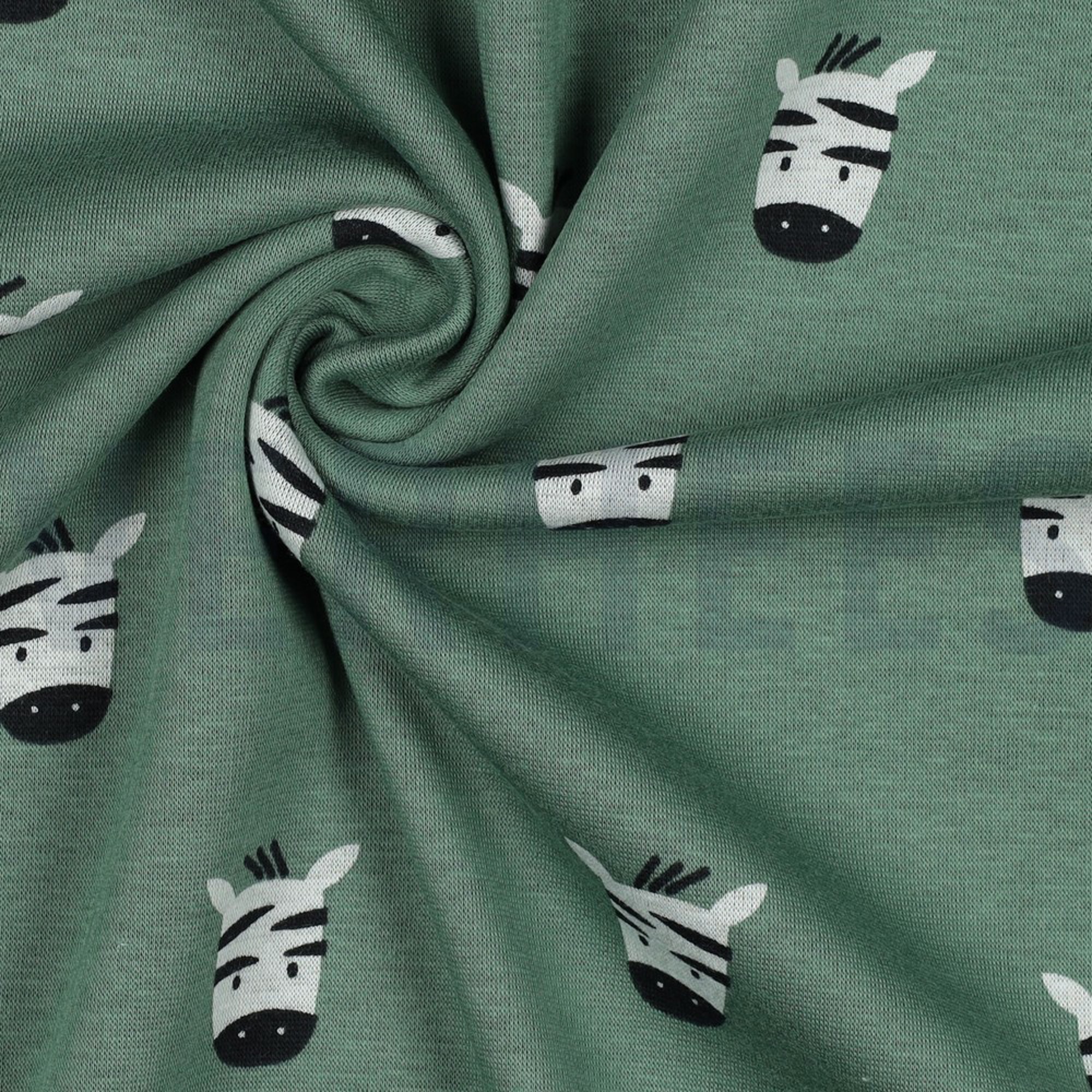 PURRING FUR ZEBRA GREEN (high resolution) #3