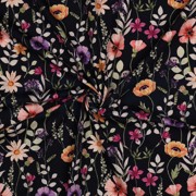 JERSEY DIGITAL FLOWERS NAVY (thumbnail) #3