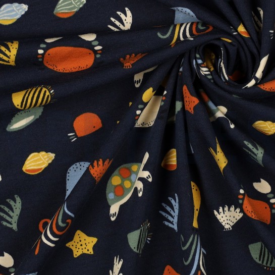 JERSEY MEERESTIERE MARINEBLAU #7