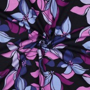 SWEAT DIGITAL FLOWERS NAVY (thumbnail) #3