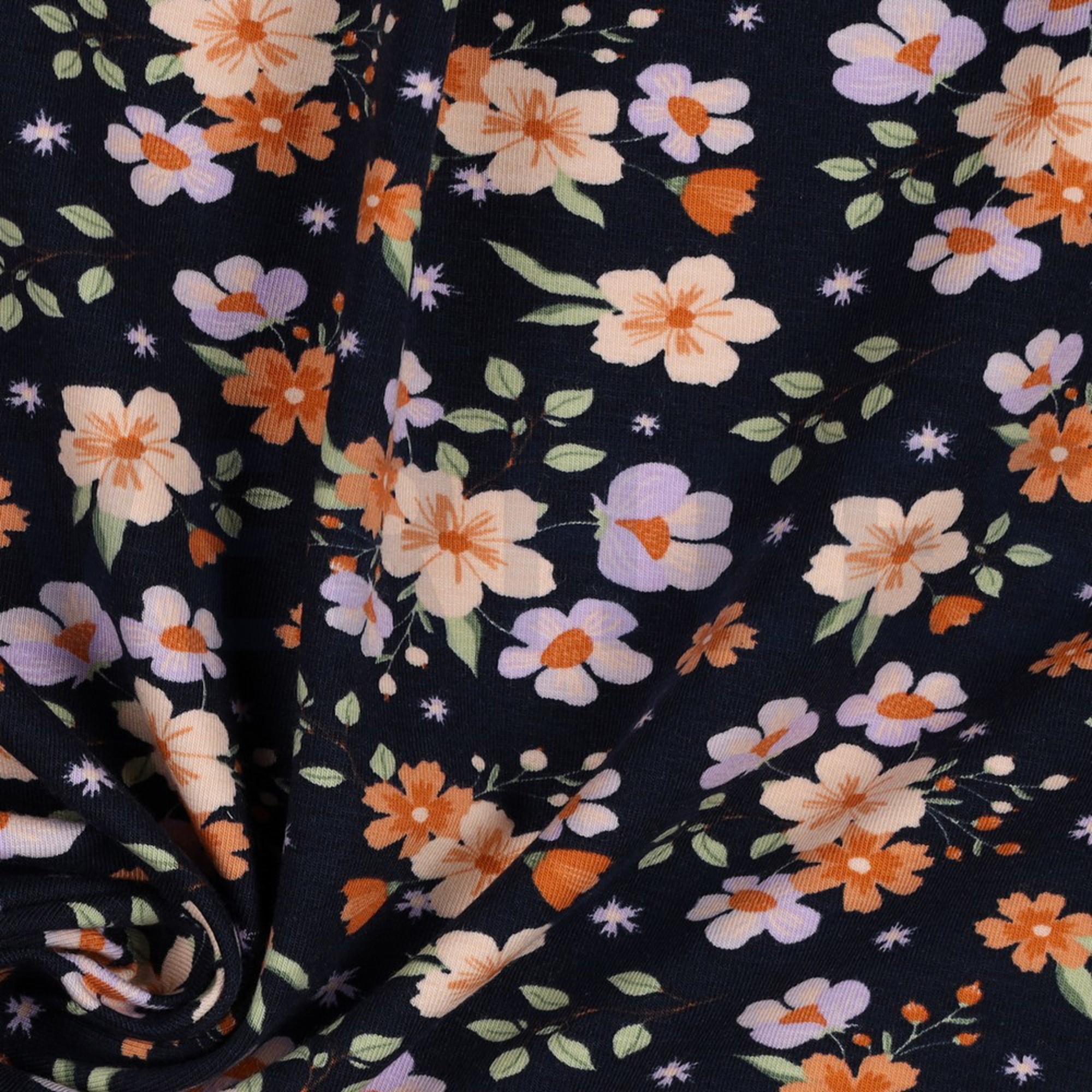 JERSEY GOTS FLOWERS NAVY (high resolution) #3