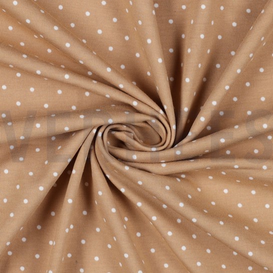 JERSEY STIPPEN CAPPUCCINO #7