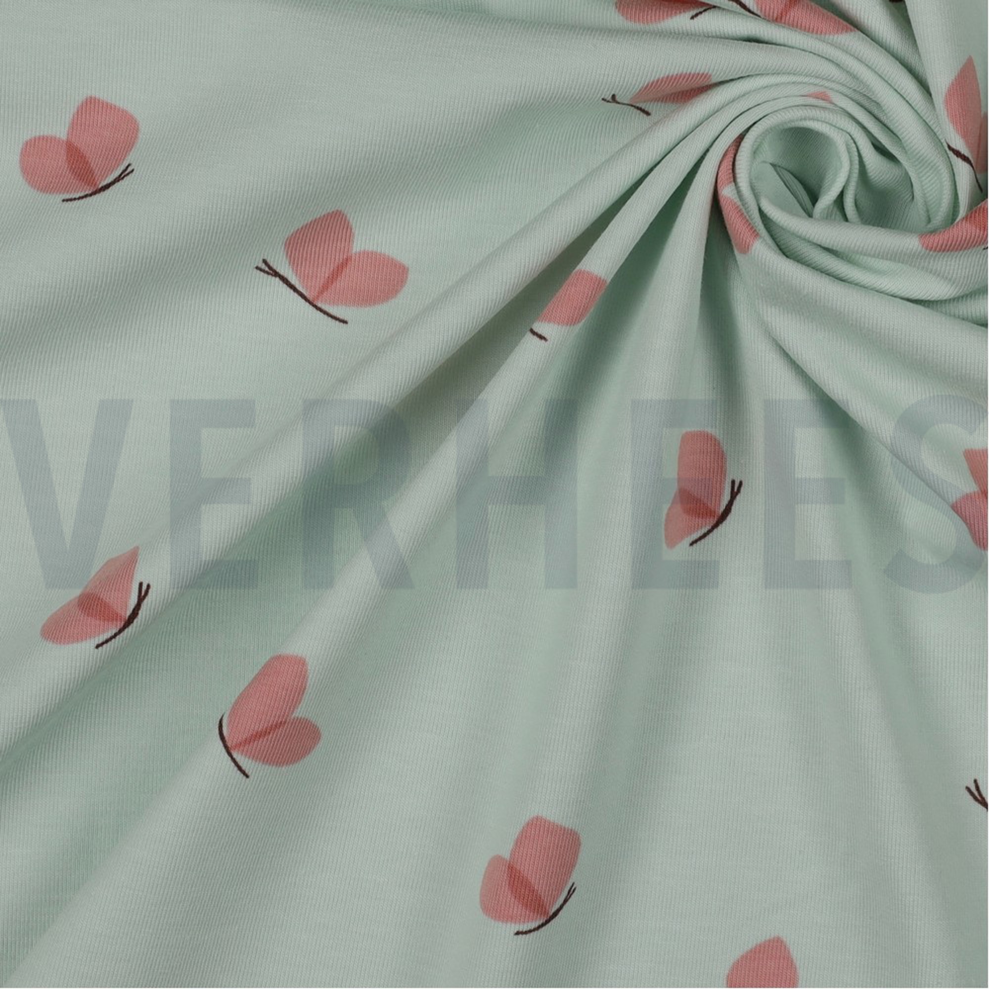 JERSEY BUTTERFLY LIGHT MINT (high resolution) #3