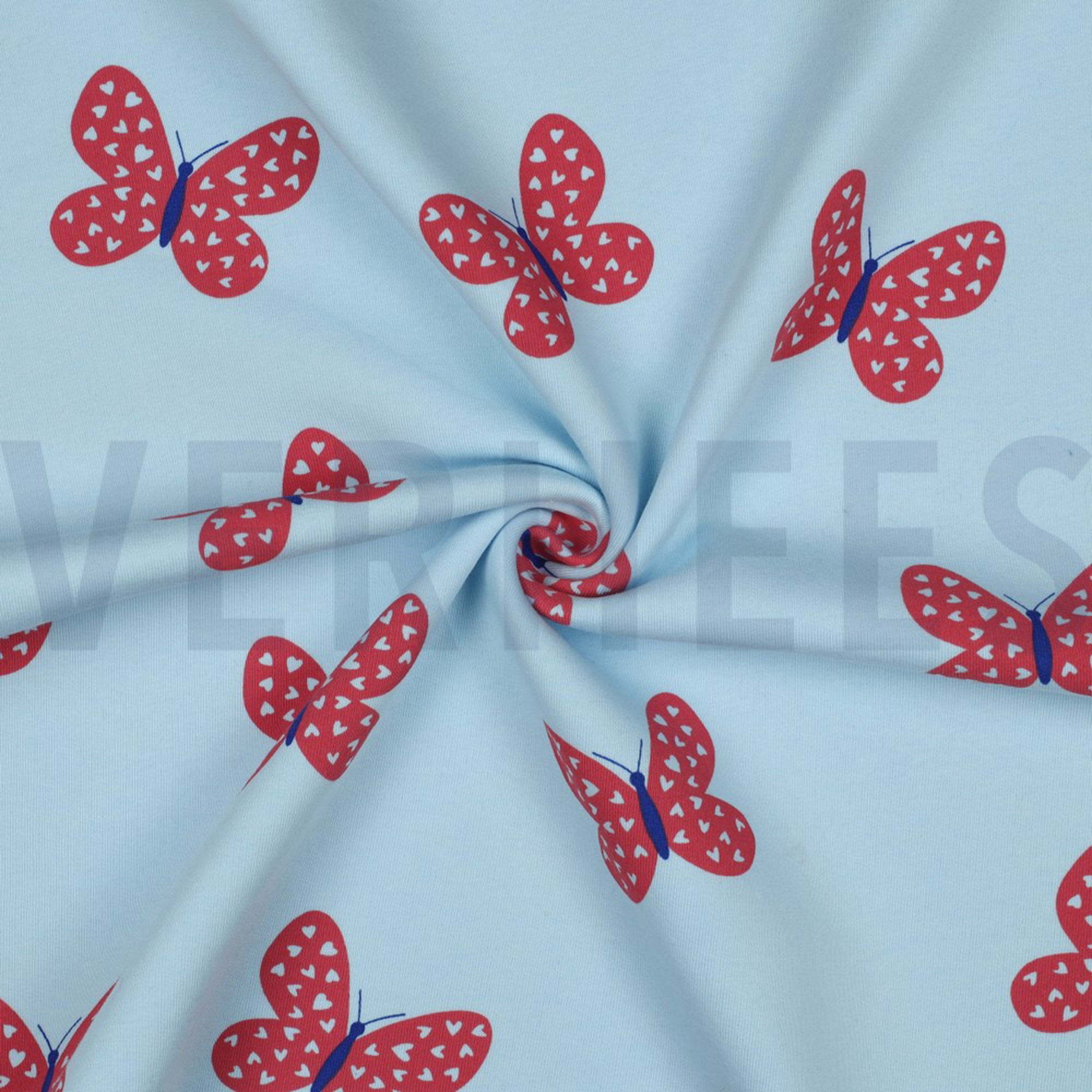 JOGGING BUTTERFLIES SOFT BLUE (high resolution) #3