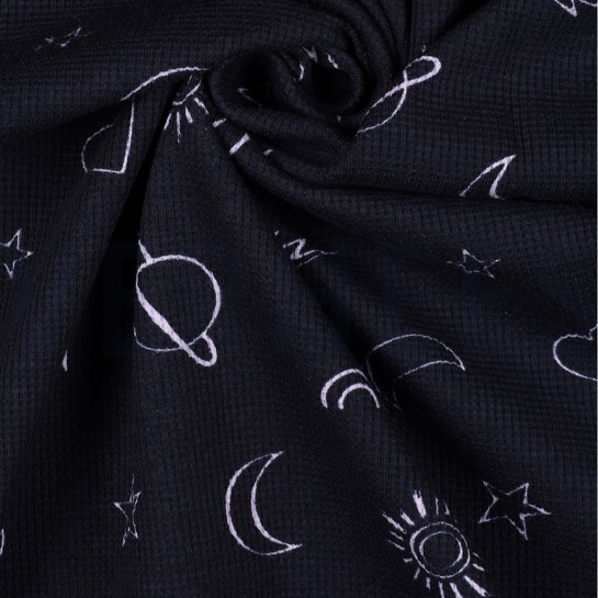 WAFFLE JERSEY GIRLY ICONS NAVY #7