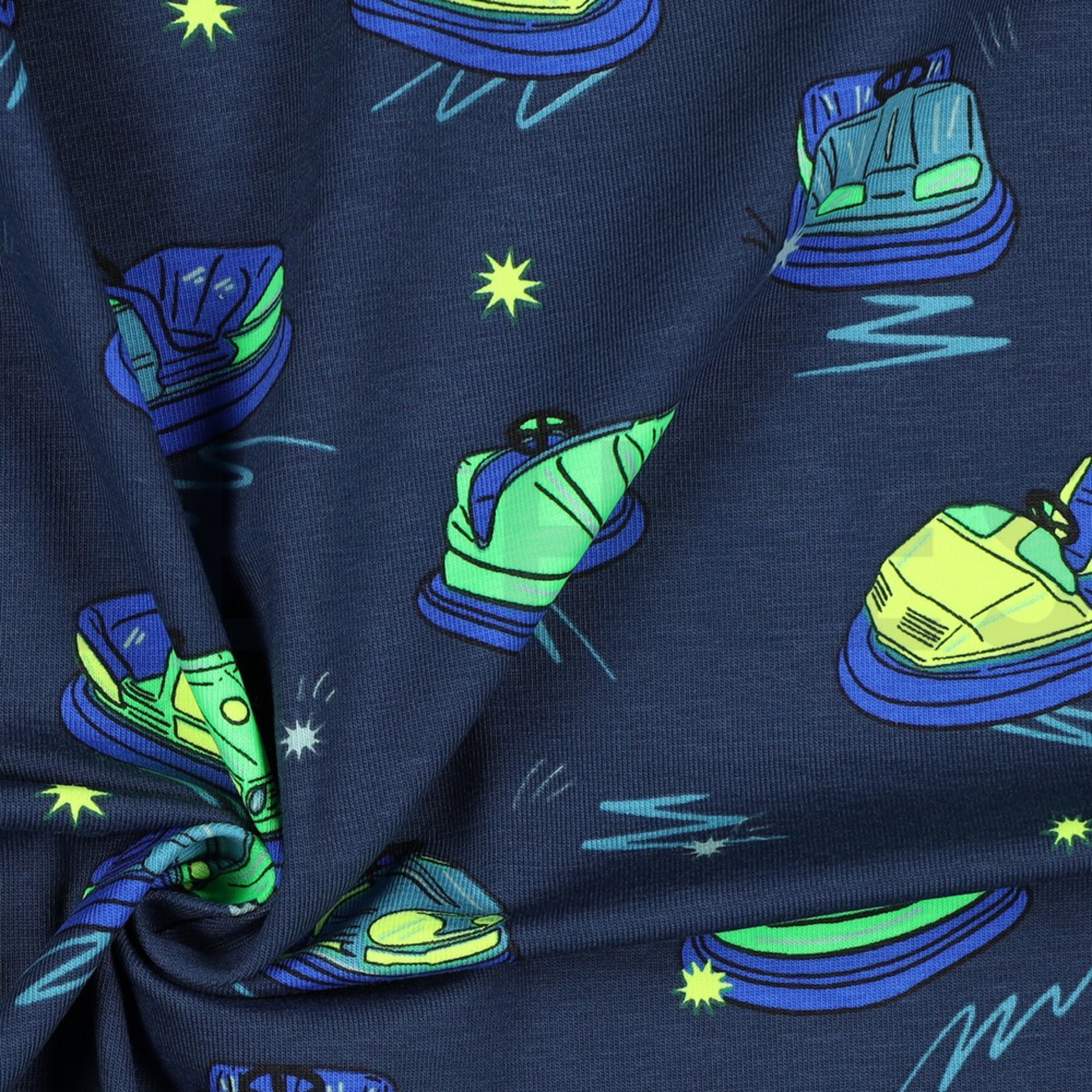 JERSEY NEON BUMPER CARS MIDNIGHT BLUE (high resolution) #3