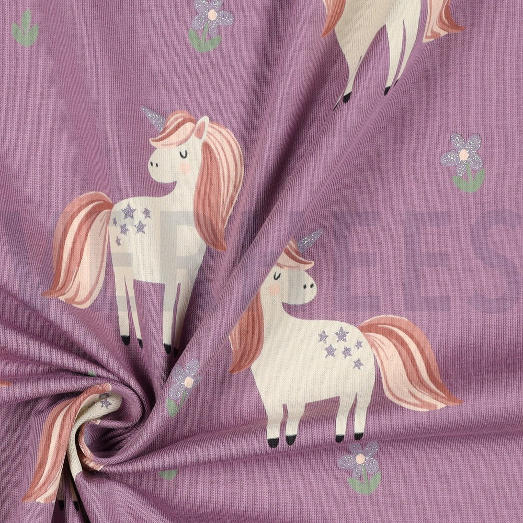 JERSEY GLITTER UNICORNS GRAPE (high resolution) #3