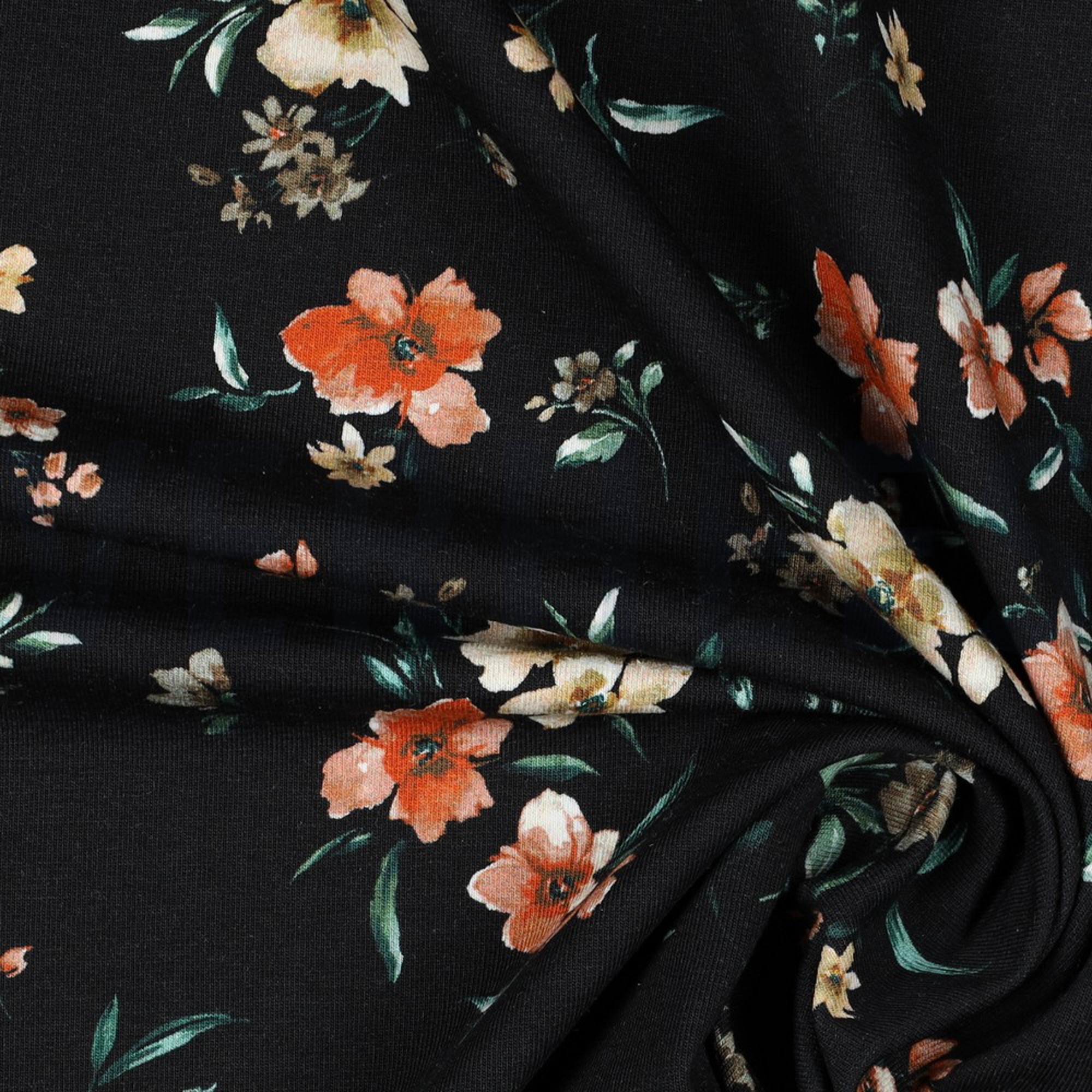 SWEAT DIGITAL FLOWERS BLACK (high resolution) #3
