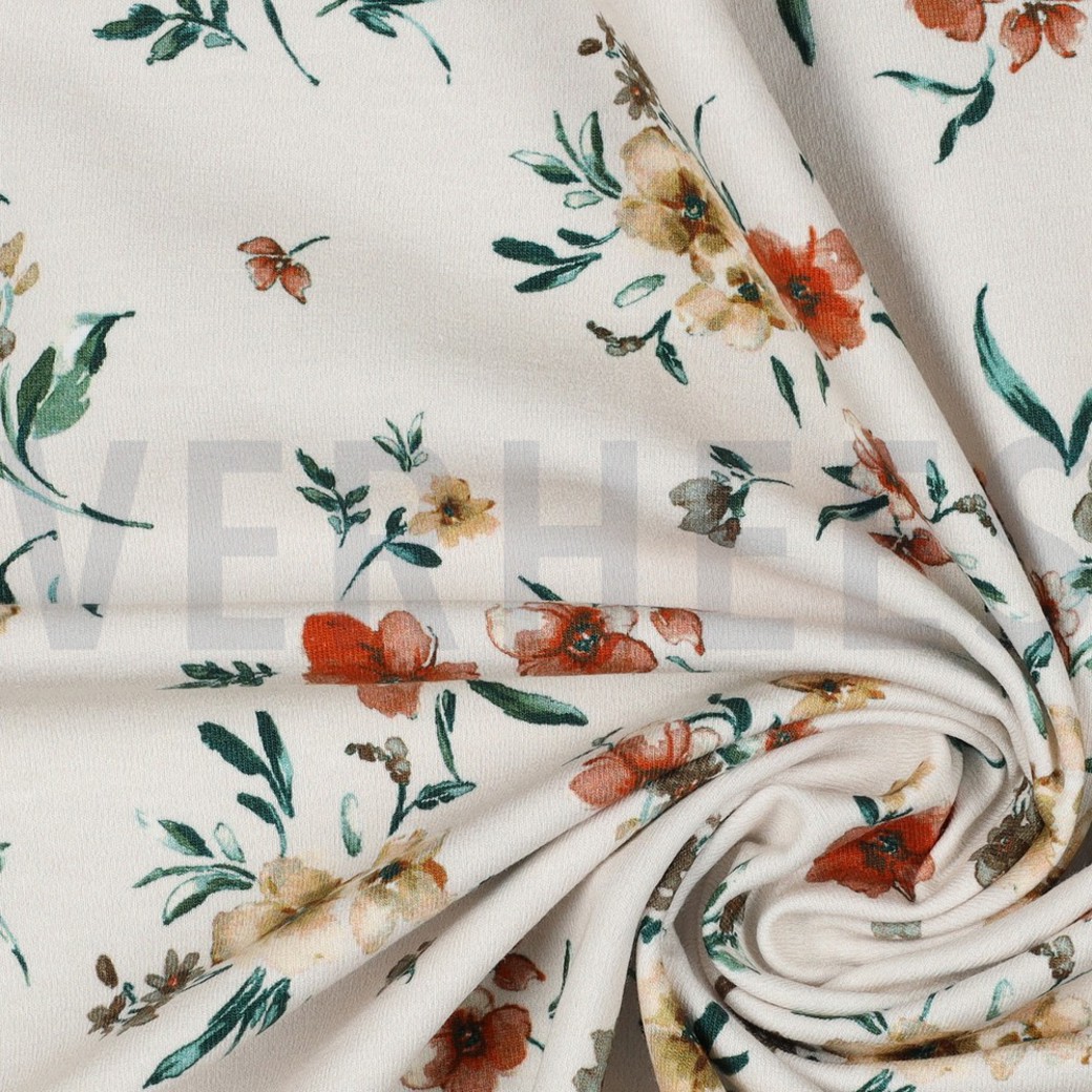 SWEAT DIGITAL FLOWERS SNOW #3