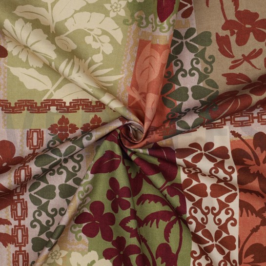 CANVAS DIGITAL FLOWERS SAGE #7