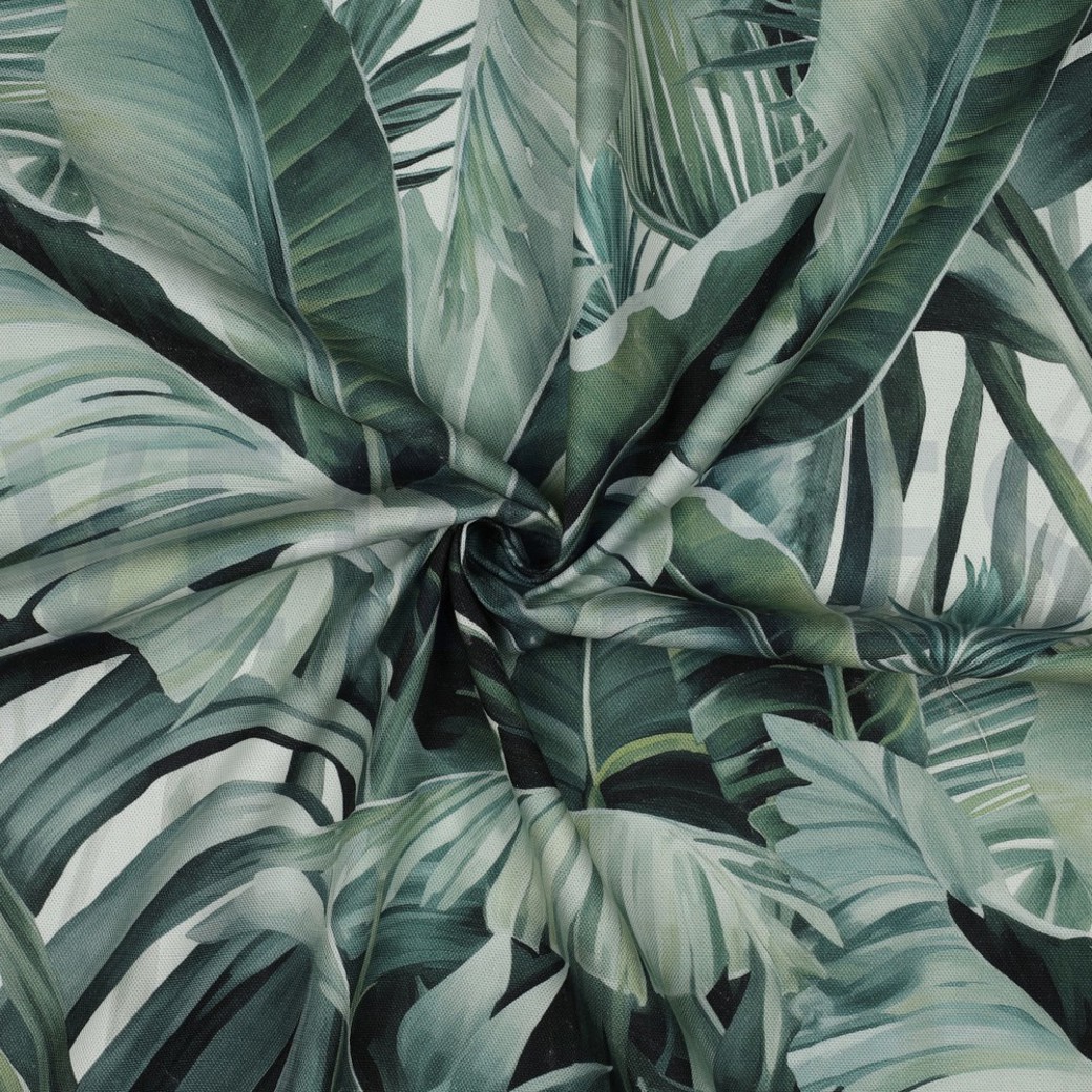 CANVAS DIGITAL LEAVES GREEN #3