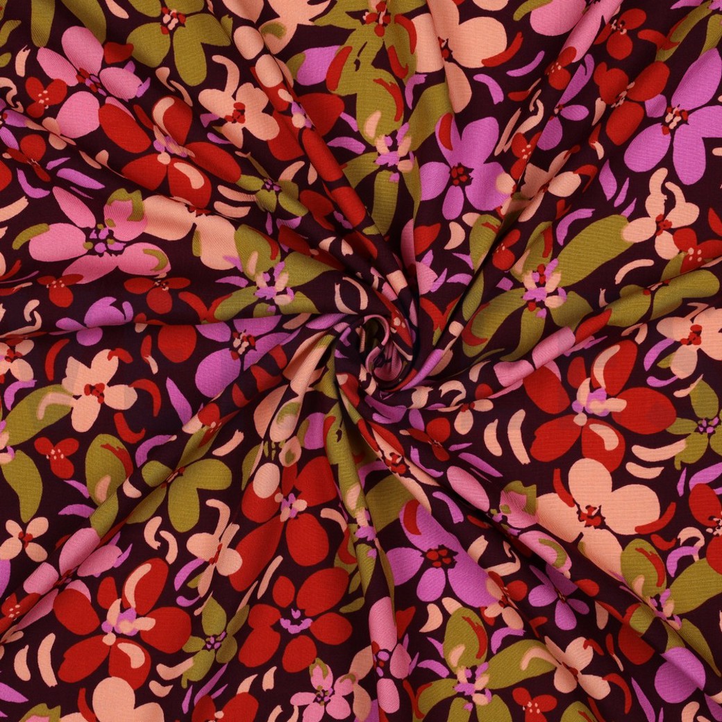 RADIANCE FLOWERS DARK PURPLE #3