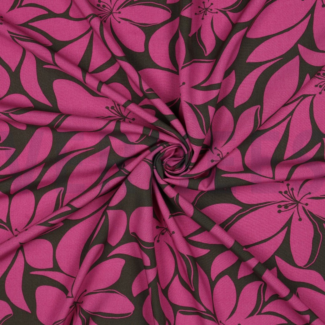 RADIANCE FLOWERS GREEN/ PINK #3