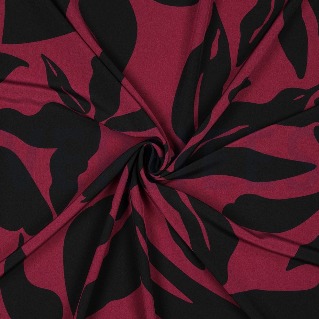 MAGNOLIA STRETCH LEAVES PURPLE #3