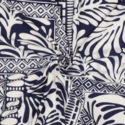 MAGNOLIA STRETCH PATCHWORK NAVY (thumbnail) #3