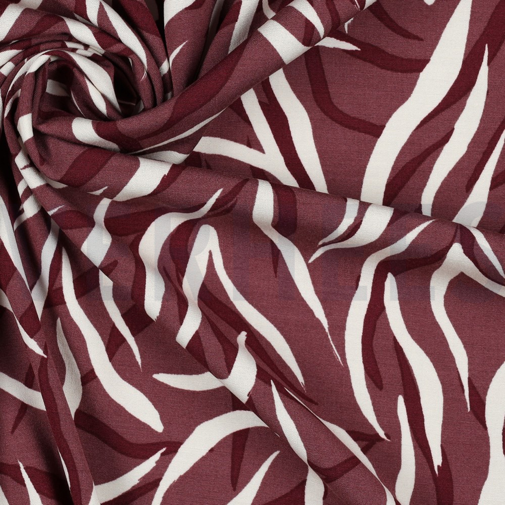 VISCOSE POPLIN STRETCH ANIMAL SKIN ROSEWOOD (high resolution) #3