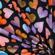 FRENCH TERRY DIGITAL HEARTS NAVY (thumbnail) #3