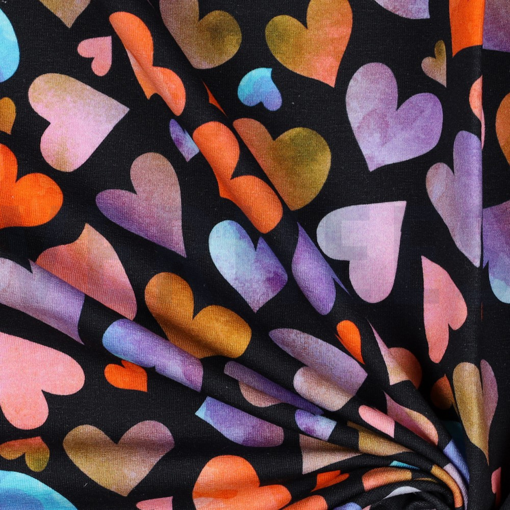 FRENCH TERRY DIGITAL HEARTS NAVY (high resolution) #3