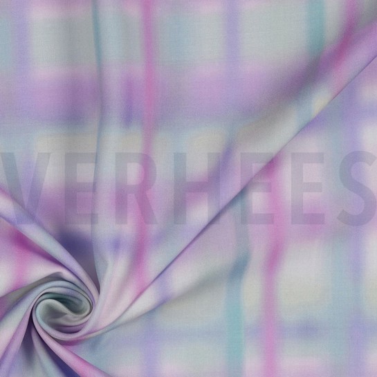 VISKOSE RADIANCE DIGITAL KARO LILA/VIOLETT #7