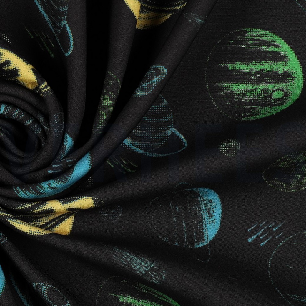 SOFTSHELL DIGITAL SPACE BLACK / YELLOW #3