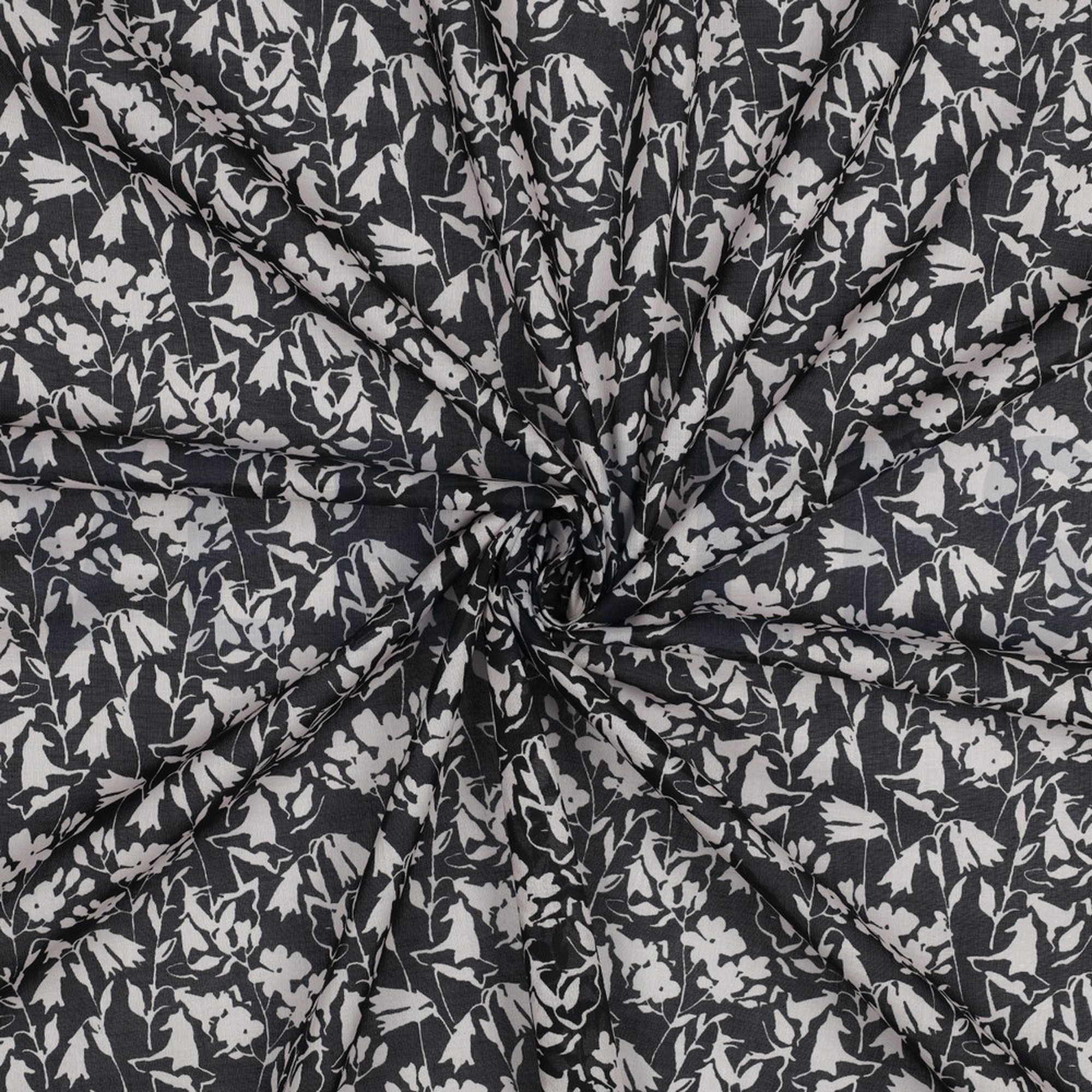 COTTON VOILE FLOWERS BLACK (high resolution) #3