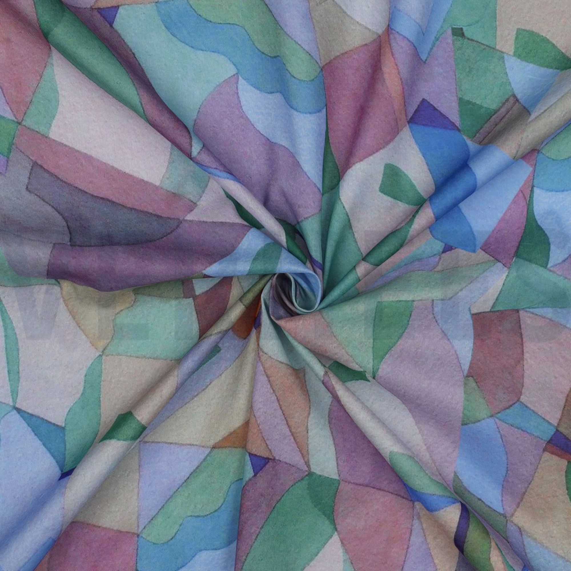 COTTON VOILE DIGITAL ABSTRACT MULTICOLOUR (high resolution) #3