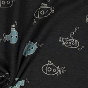 JERSEY MELANGE SUBMARINE ANTHRACITE (thumbnail) #3