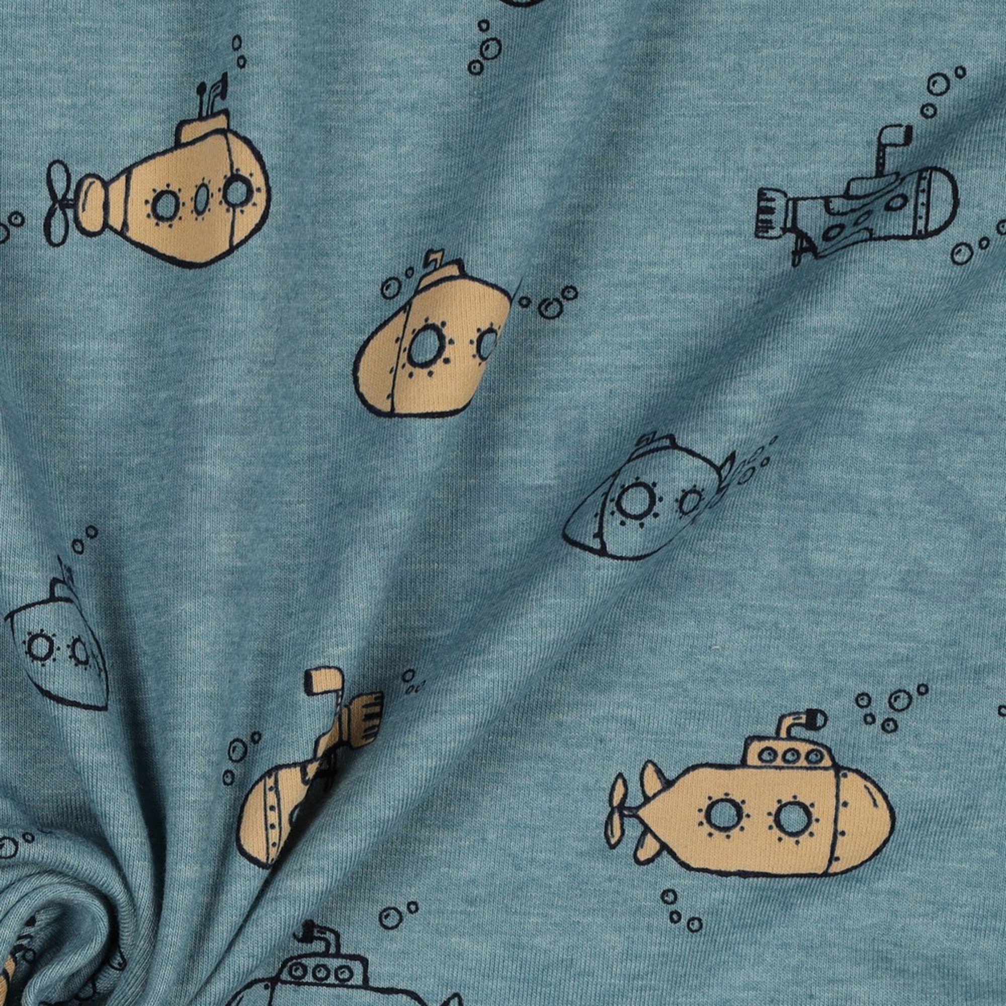 JERSEY MELANGE SUBMARINE SMOKE BLUE (high resolution) #3