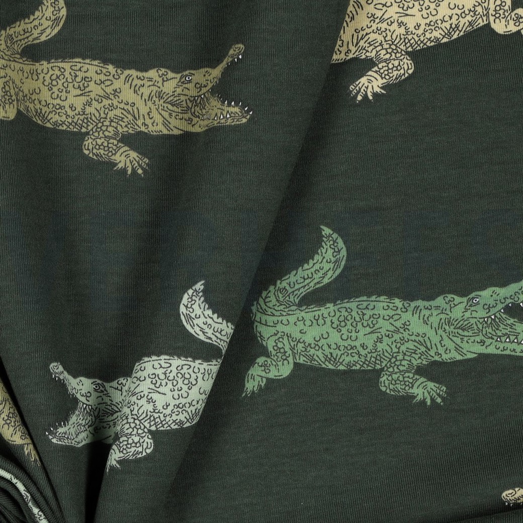 JERSEY CROCODILE ARMY GREEN #3
