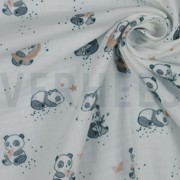 DOUBLE GAUZE DIGITAL PANDA WHITE (thumbnail) #3