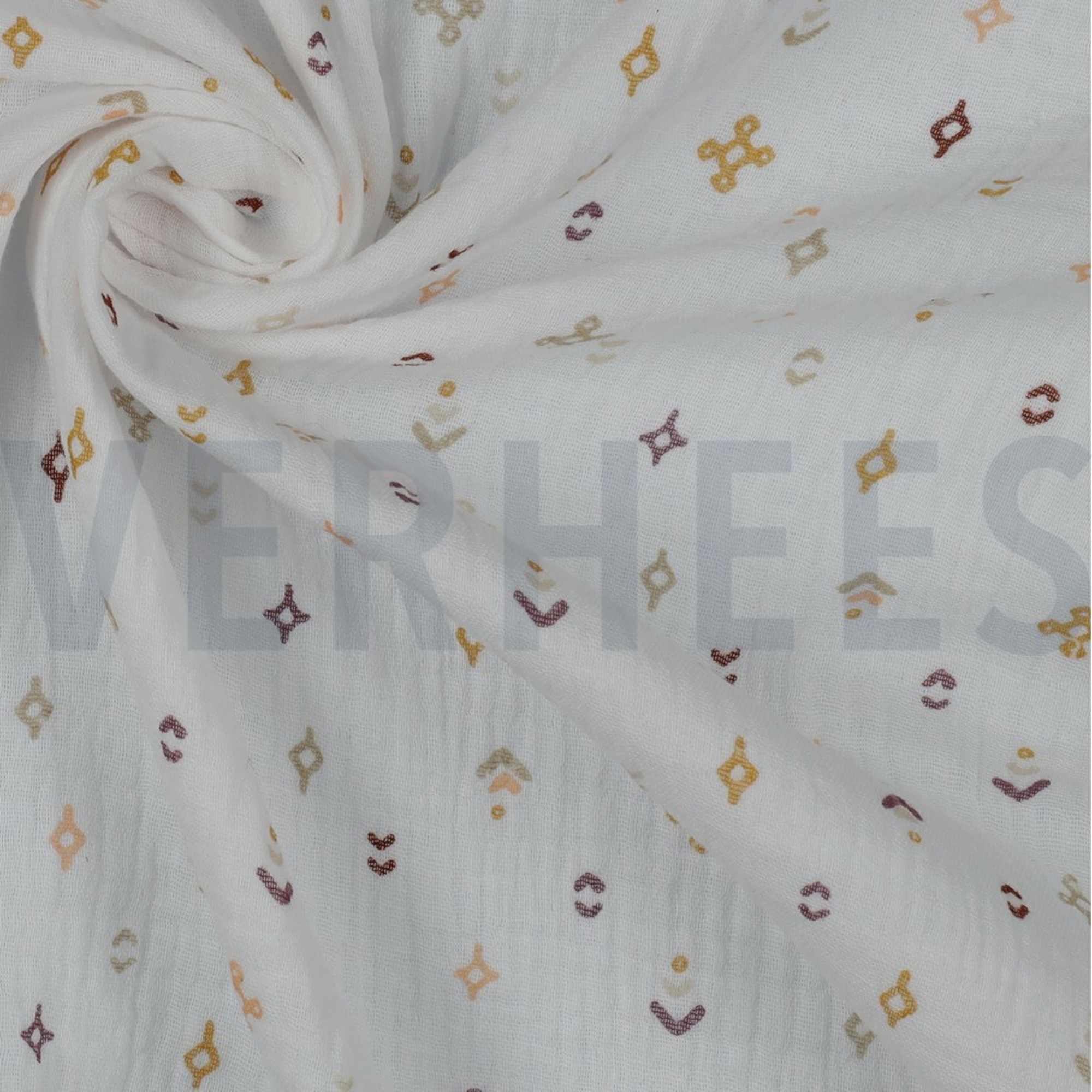 DOUBLE GAUZE SYMBOL WHITE (high resolution) #3