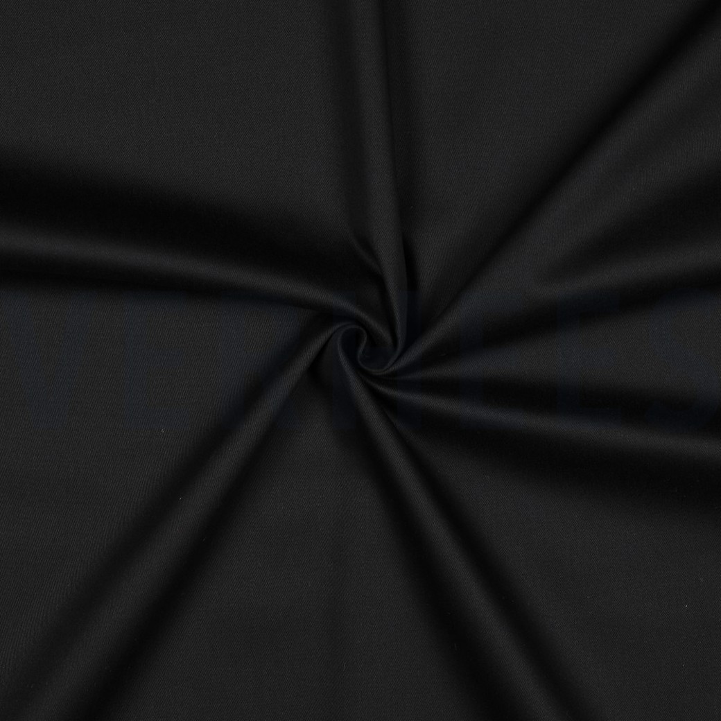 COTTON SATIN SPANDEX BLACK #3