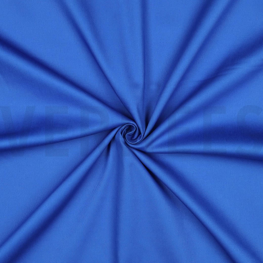 COTTON SATIN SPANDEX COBALT #3