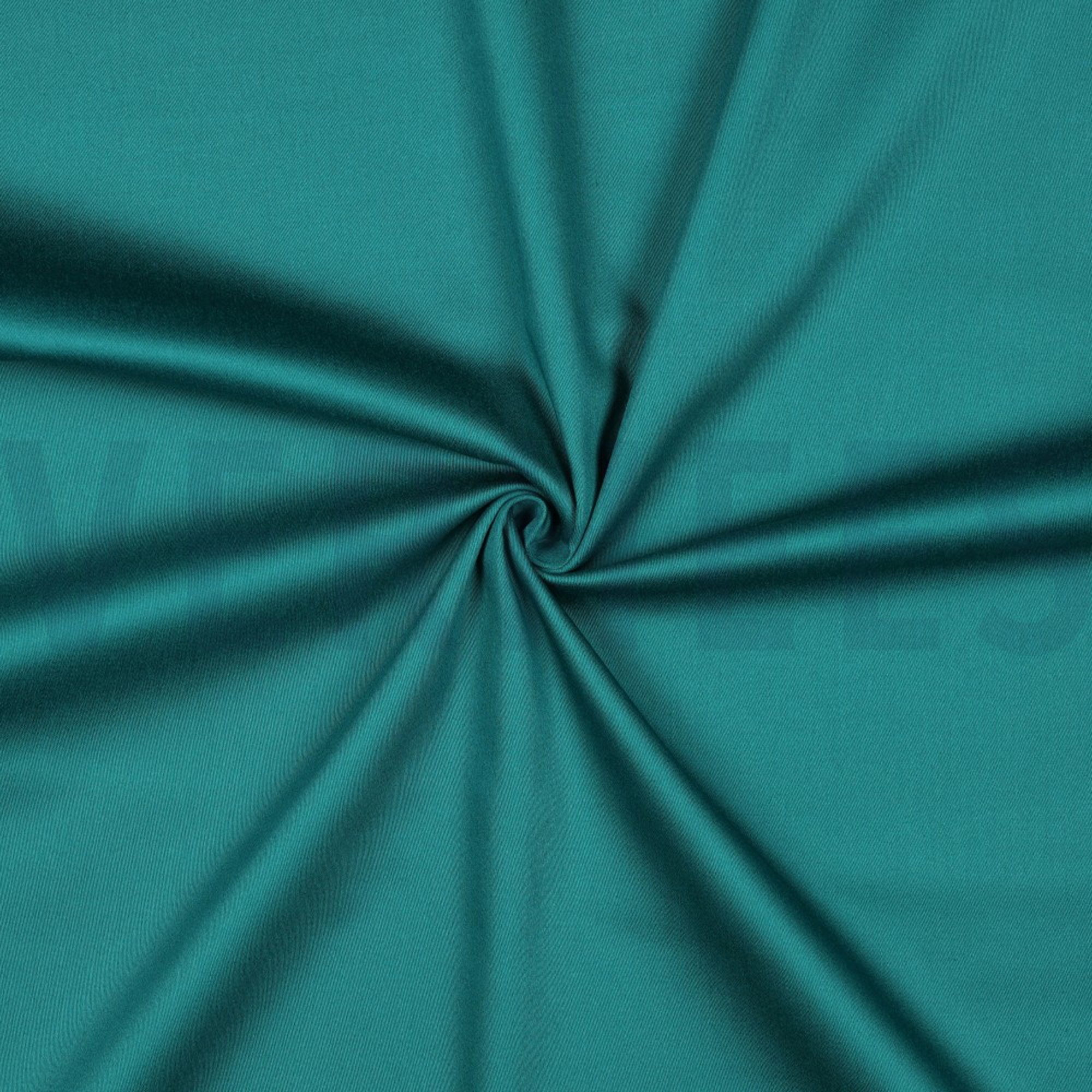COTTON SATIN SPANDEX PETROL (high resolution) #3