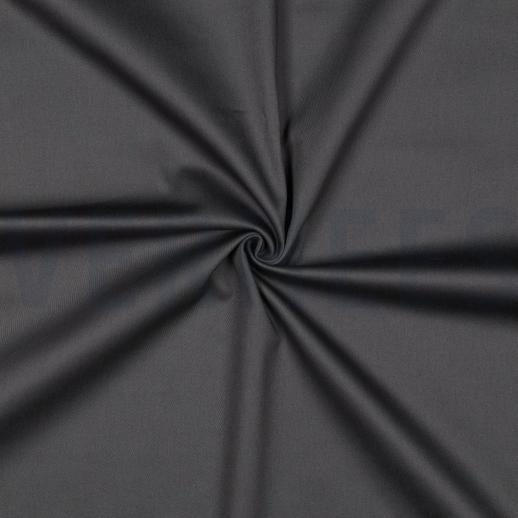 COTTON SATIN SPANDEX DARK GREY #3