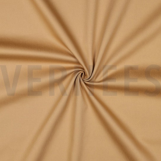 COTTON SATIN STRETCH CAMEL #7